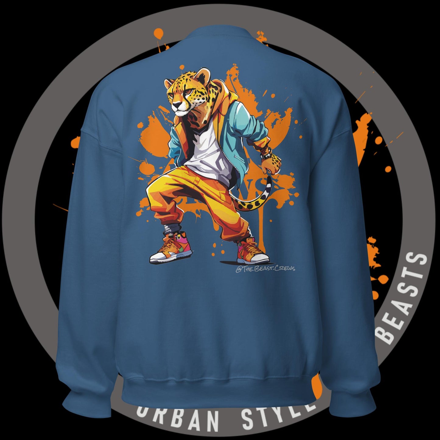 Cheetah Full Color - Unisex Sweatshirt