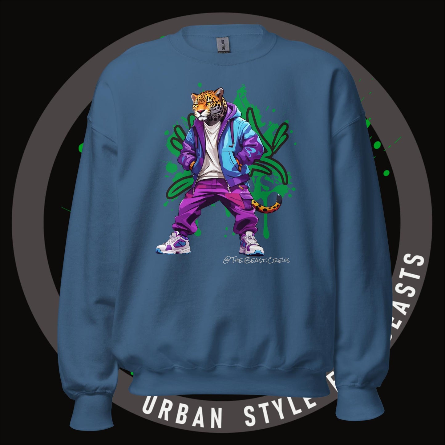 Jaguar Full Color - Unisex Sweatshirt