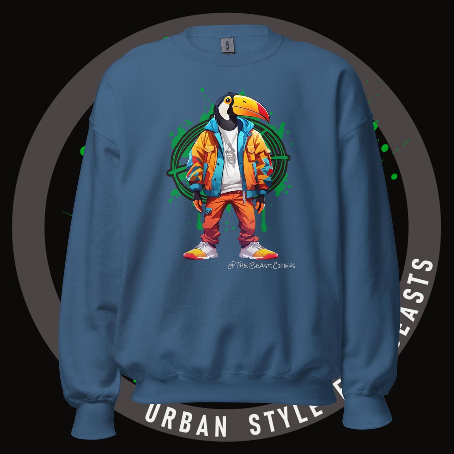 Toucan Full Color - Unisex Sweatshirt