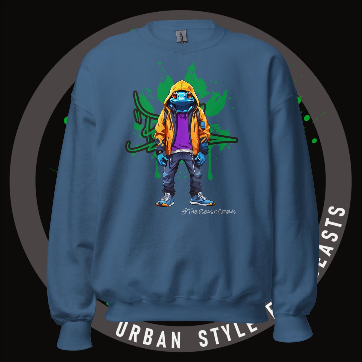 Poison Dart Frog Full Color - Unisex Sweatshirt