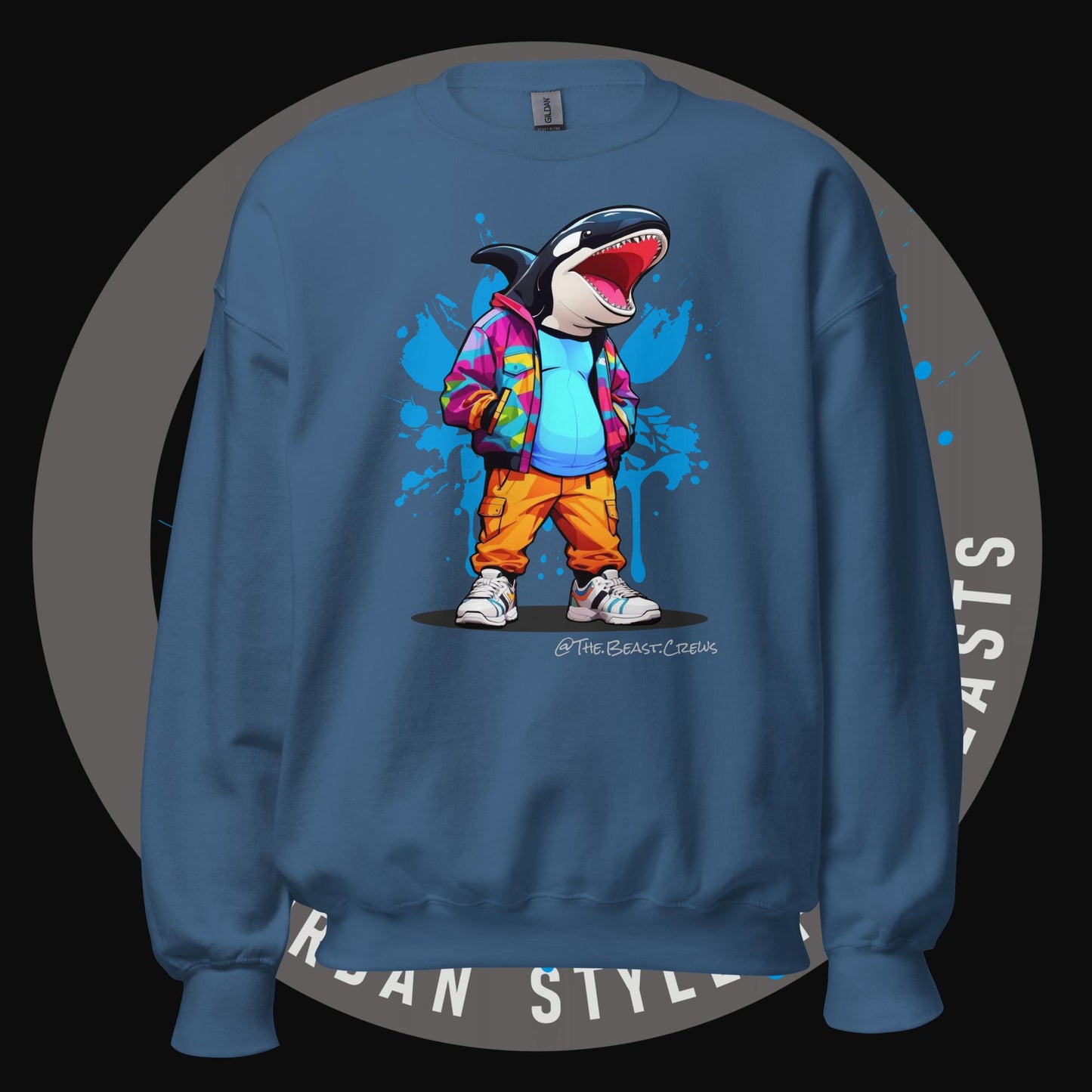 Killer Whale Color - Unisex Sweatshirt