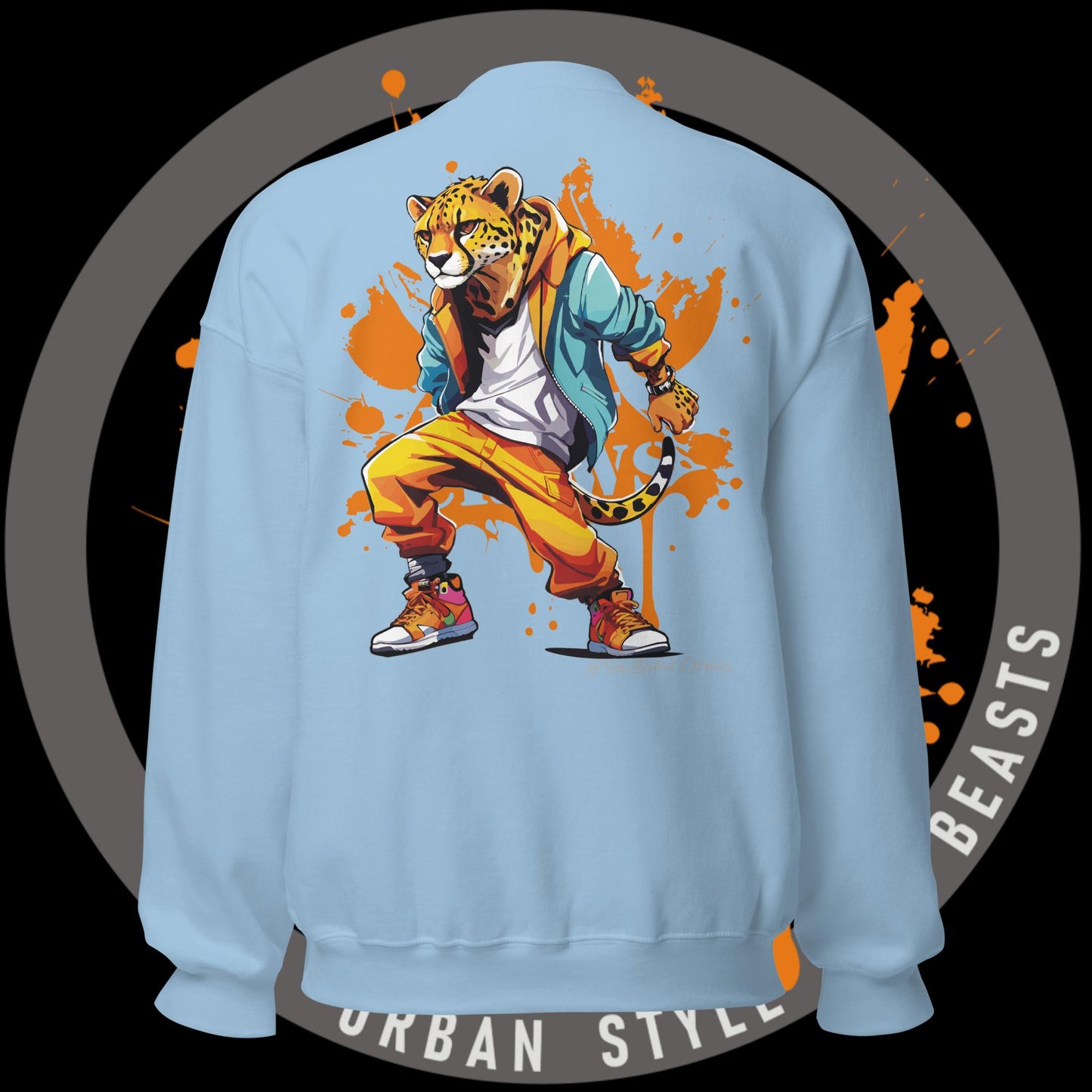 Cheetah Full Color - Unisex Sweatshirt