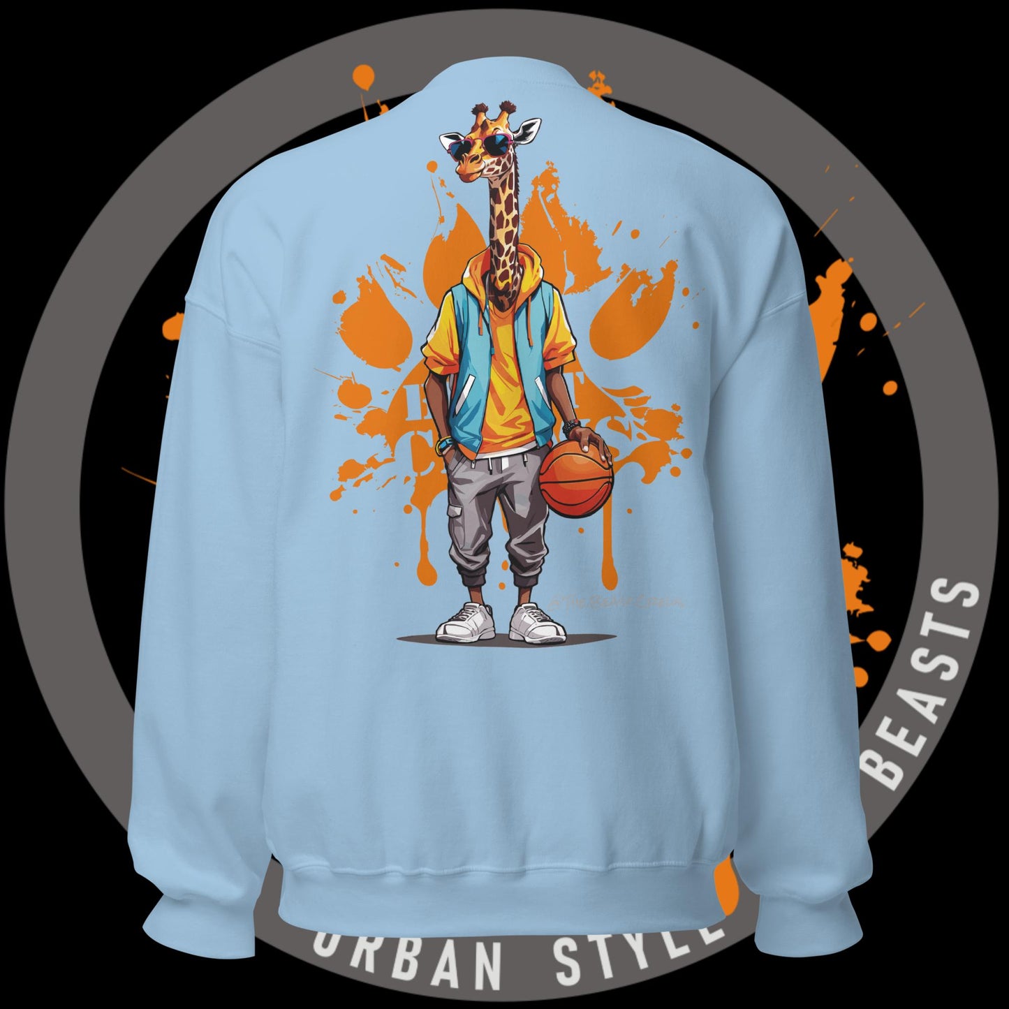 Giraffe Full Color - Unisex Sweatshirt