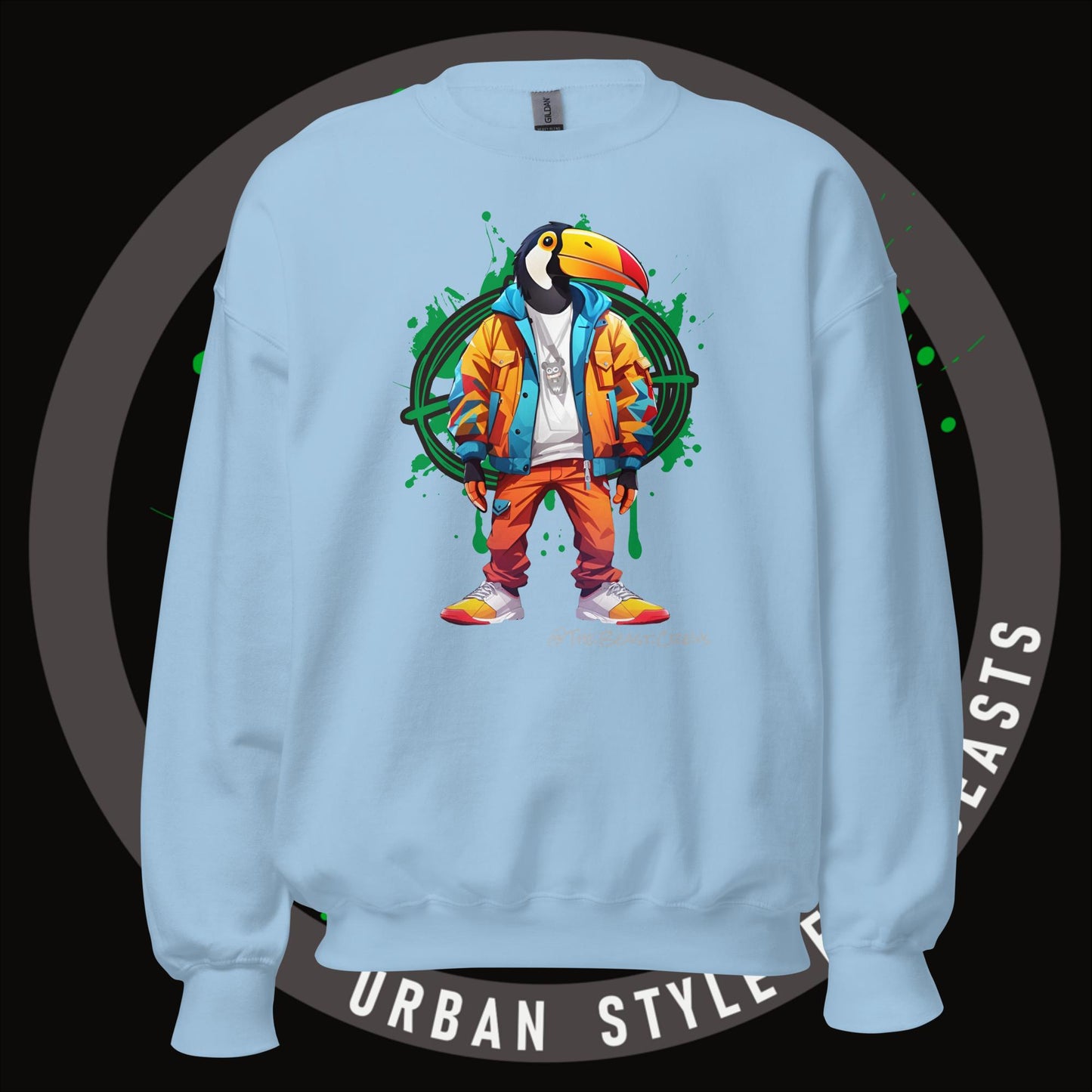Toucan Full Color - Unisex Sweatshirt
