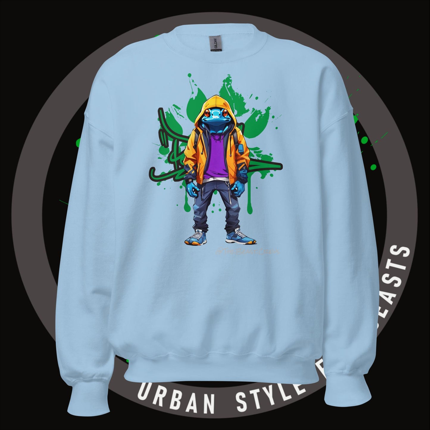 Poison Dart Frog Full Color - Unisex Sweatshirt