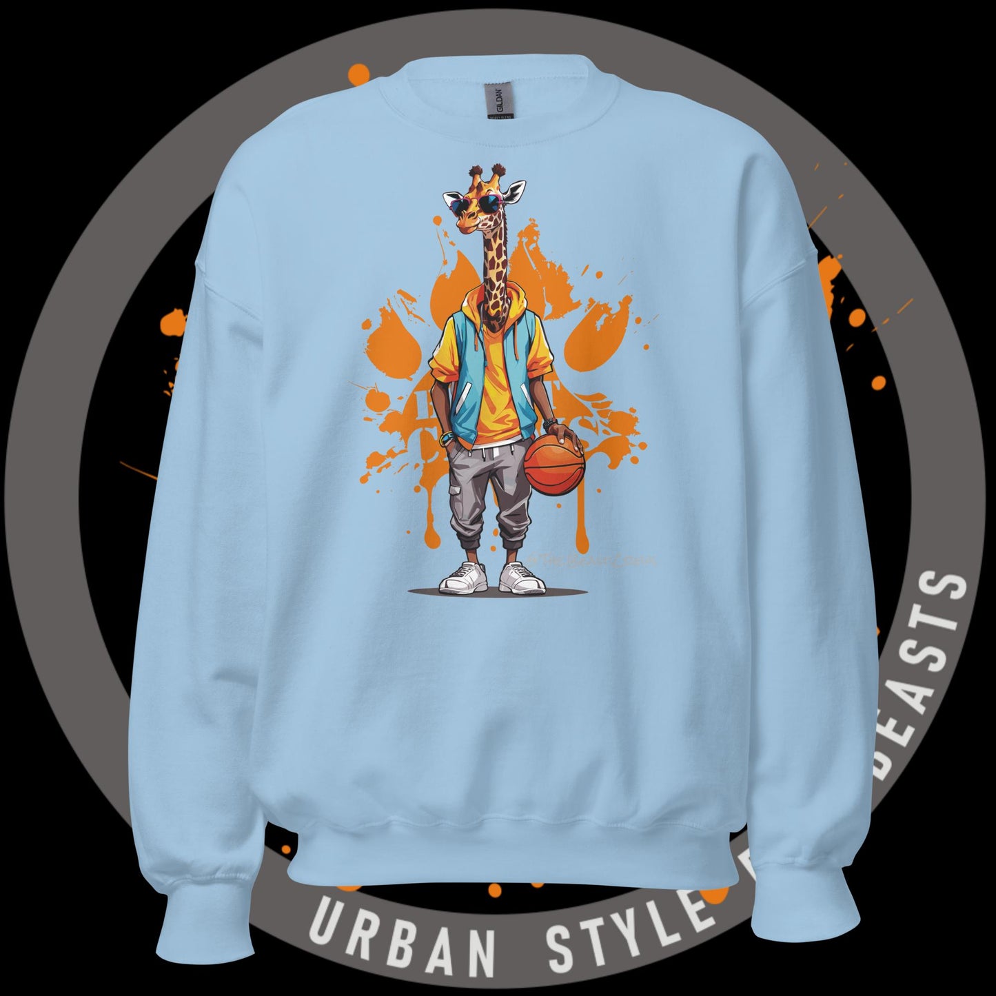 Giraffe Color - Unisex Sweatshirt