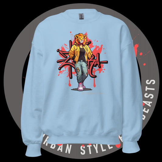 Liones Queen Full Color - Unisex Sweatshirt