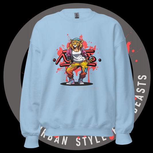 Cheetah Queen Full Color - Unisex Sweatshirt