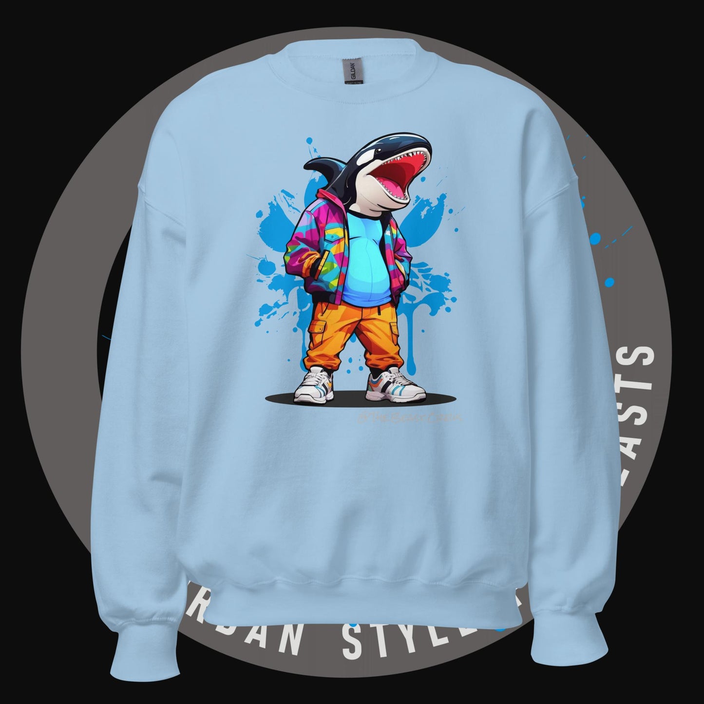 Killer Whale Color - Unisex Sweatshirt