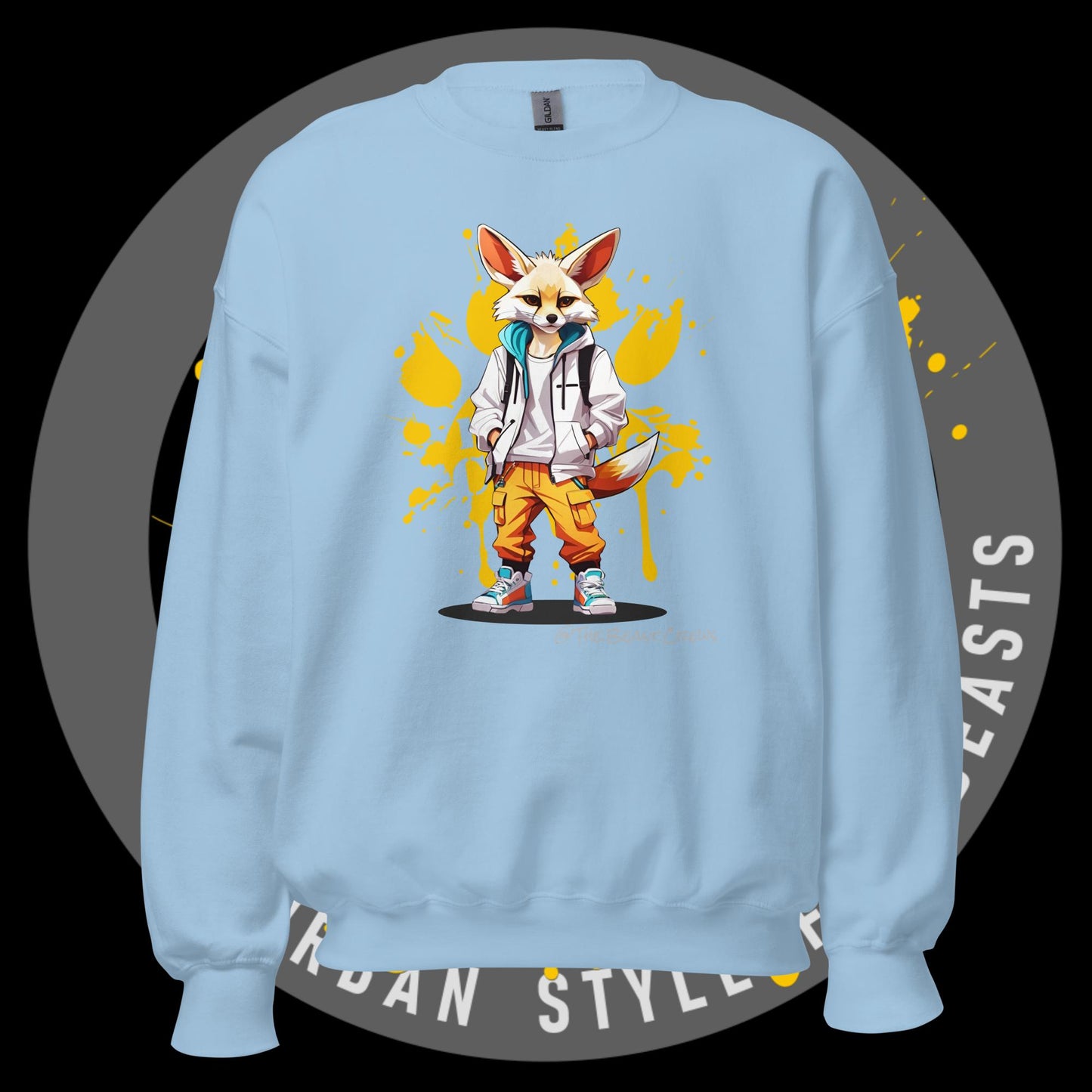 Unisex Sweatshirt - Fenec Fox