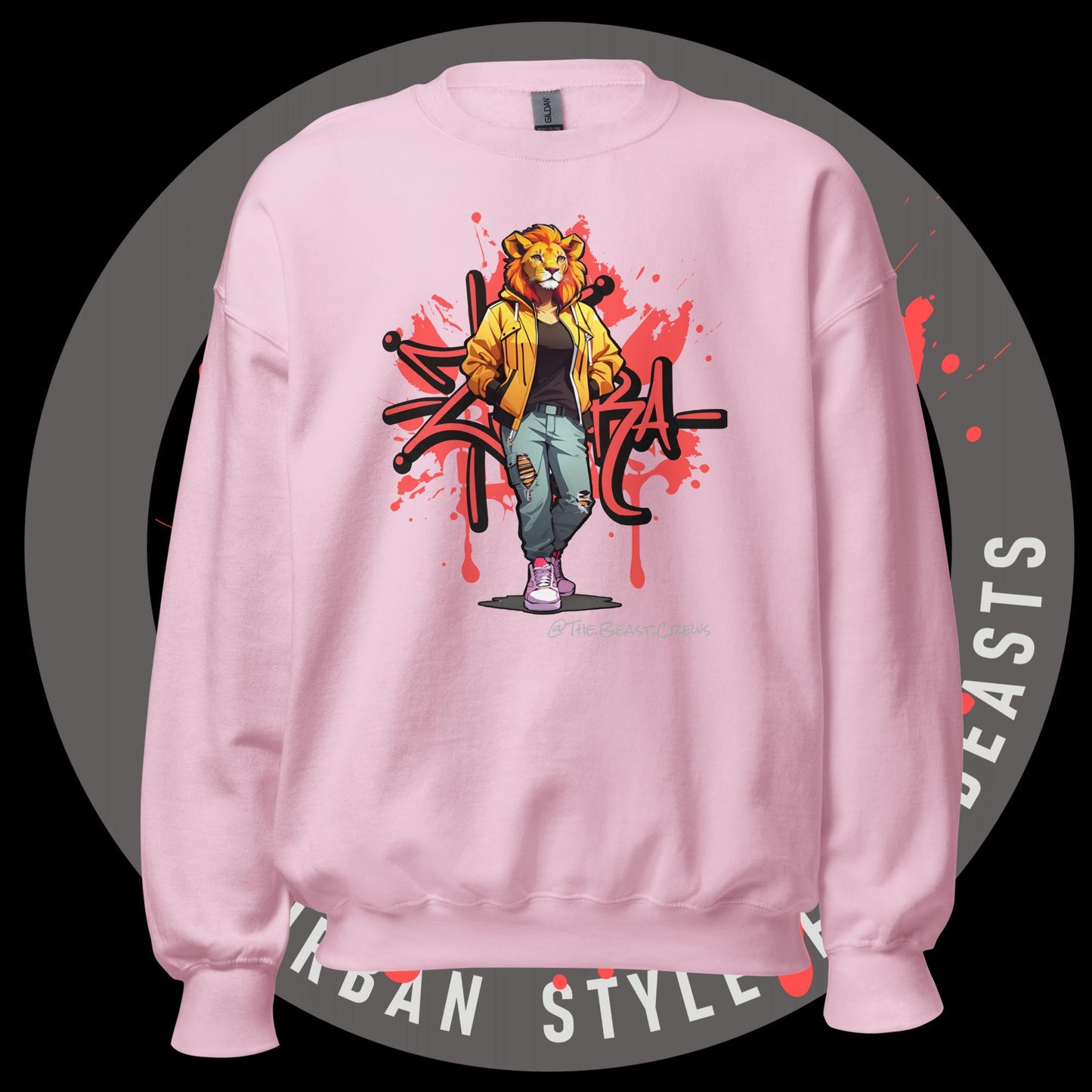 Liones Queen Full Color - Unisex Sweatshirt