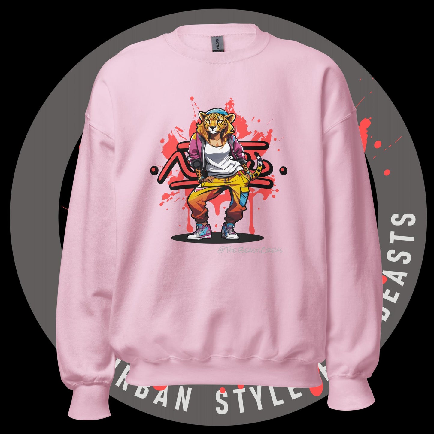 Cheetah Queen Full Color - Unisex Sweatshirt