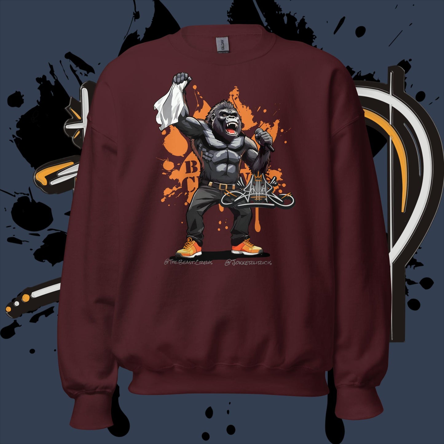 Jokker - Full Color Unisex Sweatshirt