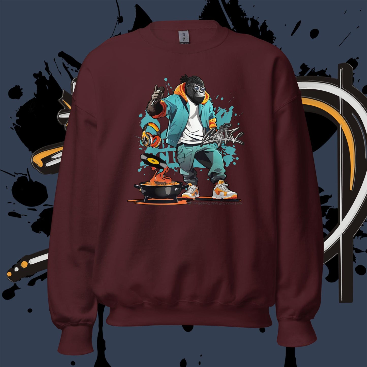 Cooking Flow Color- Unisex Sweatshirt
