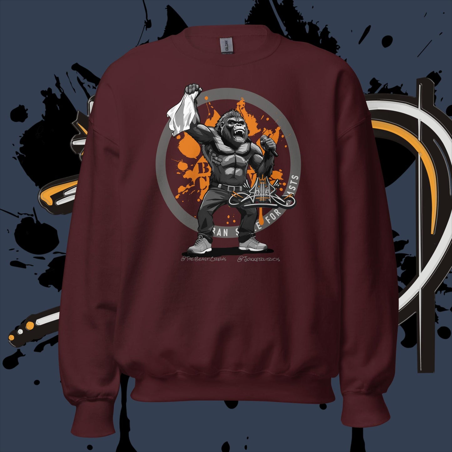 Jokker Grayscale - Unisex Sweatshirt