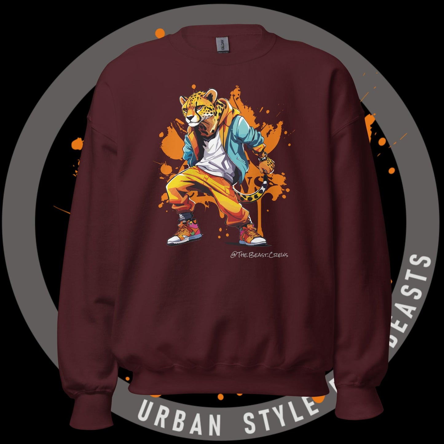 Cheetah Color - Unisex Sweatshirt