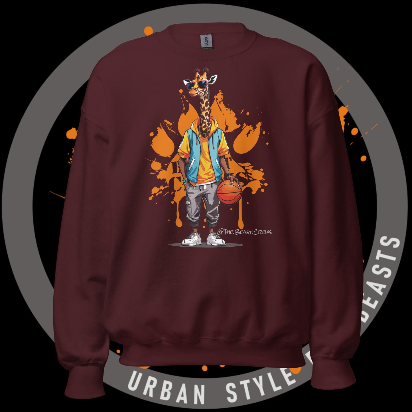 Giraffe Color - Unisex Sweatshirt