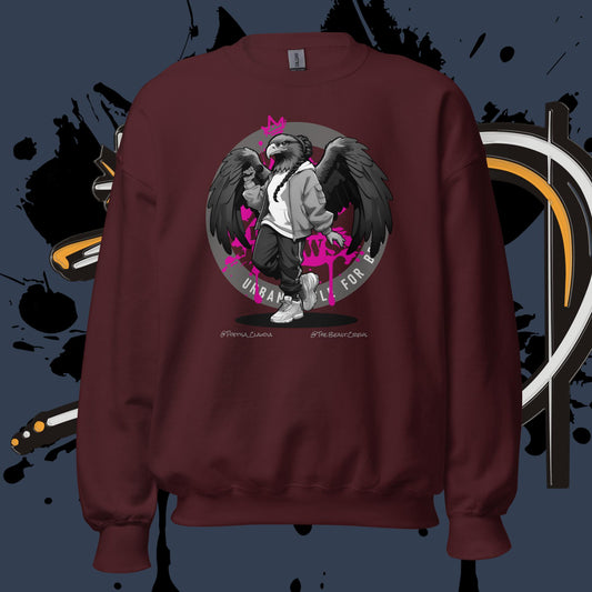 Poetisa Grayscale - Unisex Sweatshirt