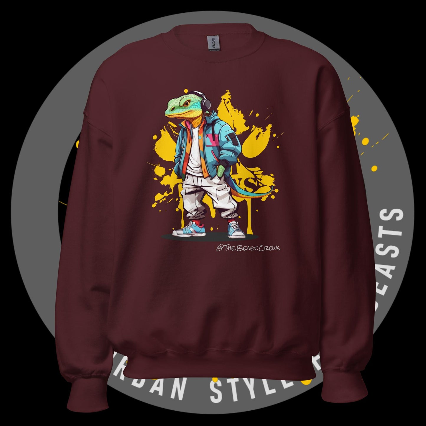 Unisex Sweatshirt - Monitor Lizard