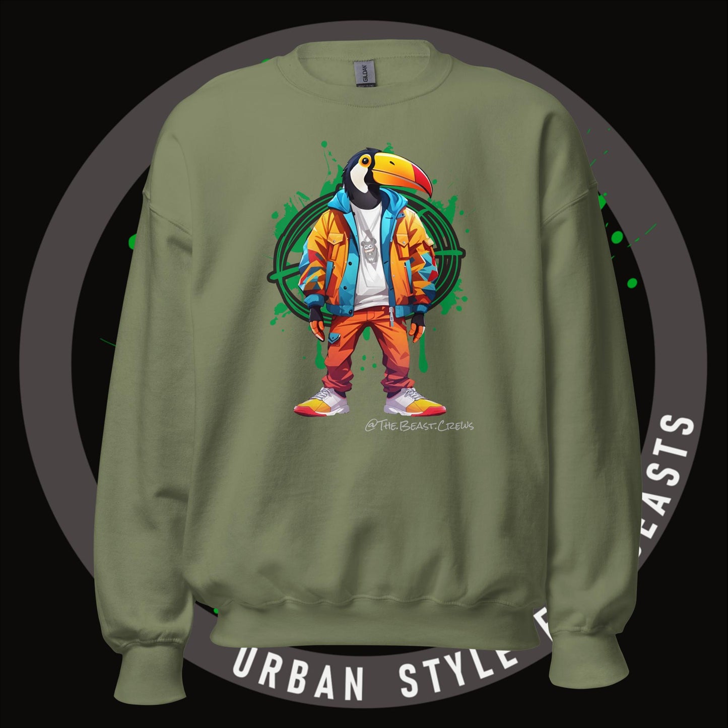 Toucan Full Color - Unisex Sweatshirt