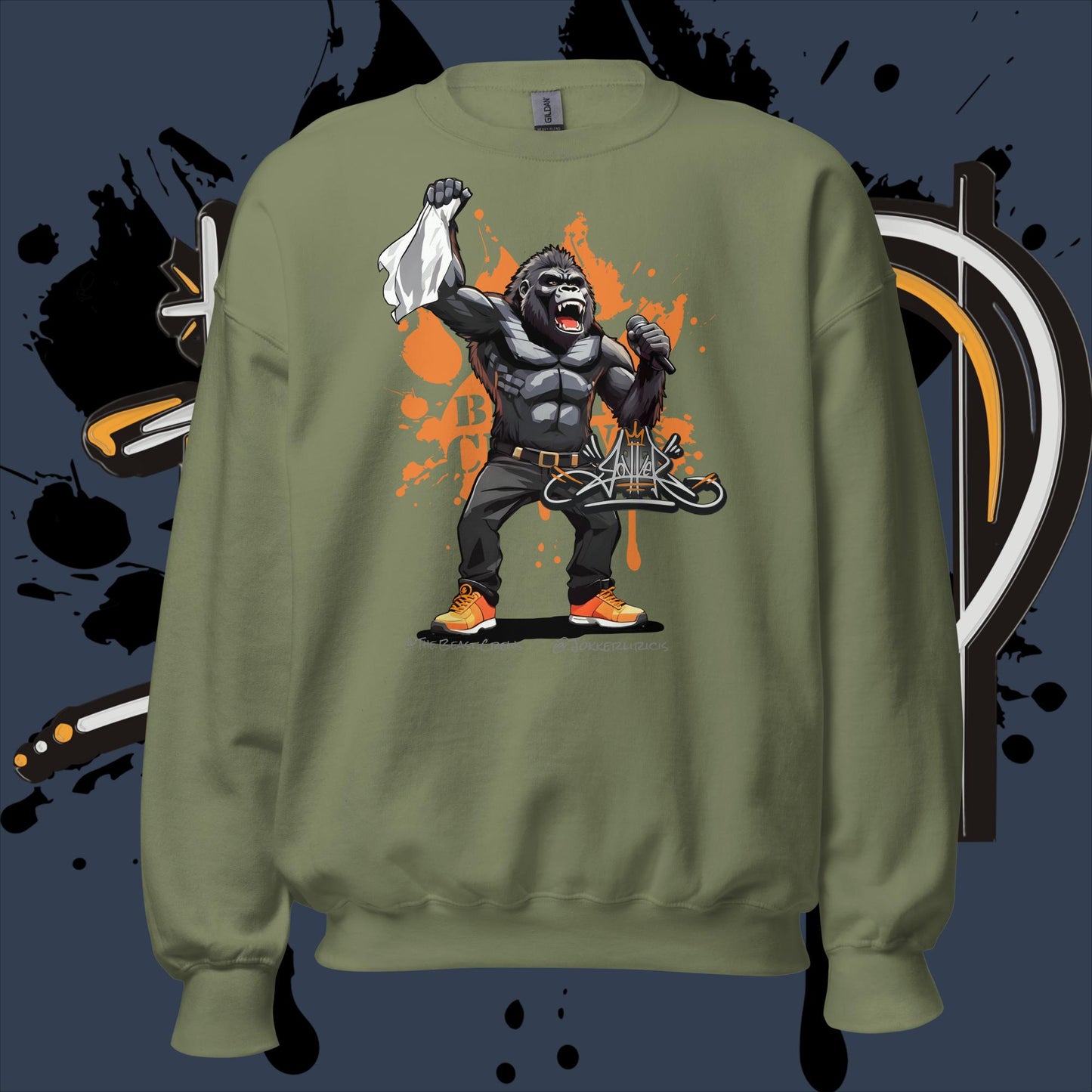 Jokker - Full Color Unisex Sweatshirt