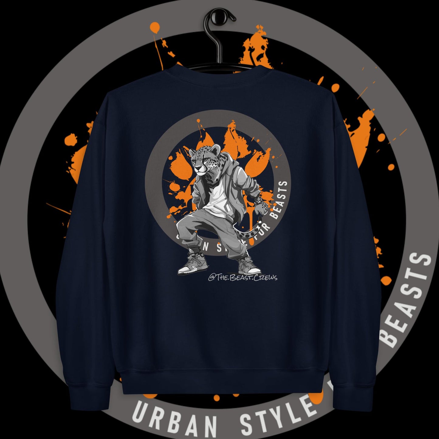 Cheetah One Color - Unisex Sweatshirt