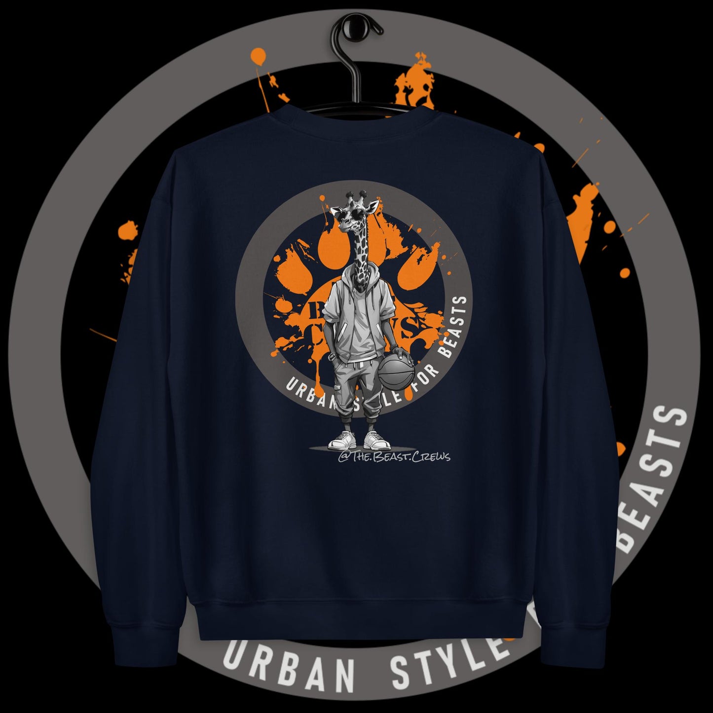 Giraffe One Color - Unisex Sweatshirt