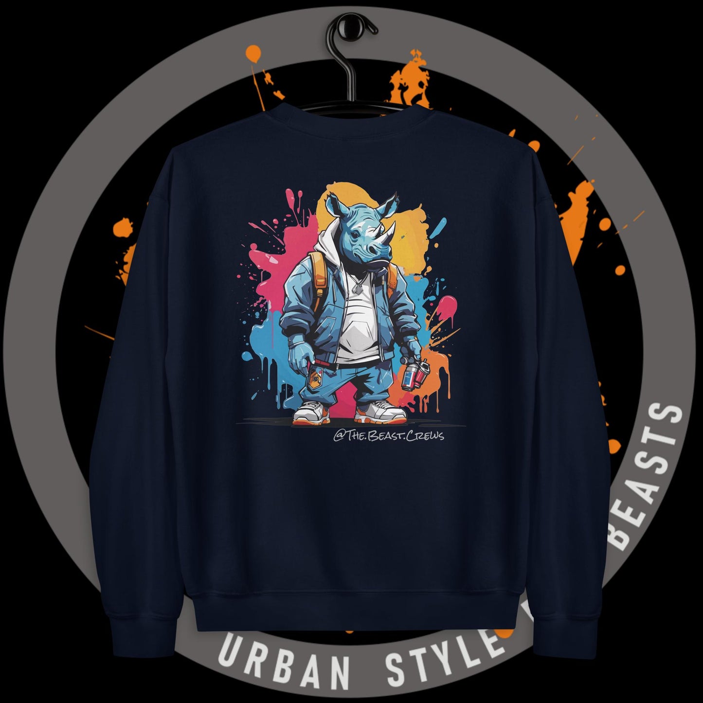 Rhino Fullcolor - Unisex Sweatshirt