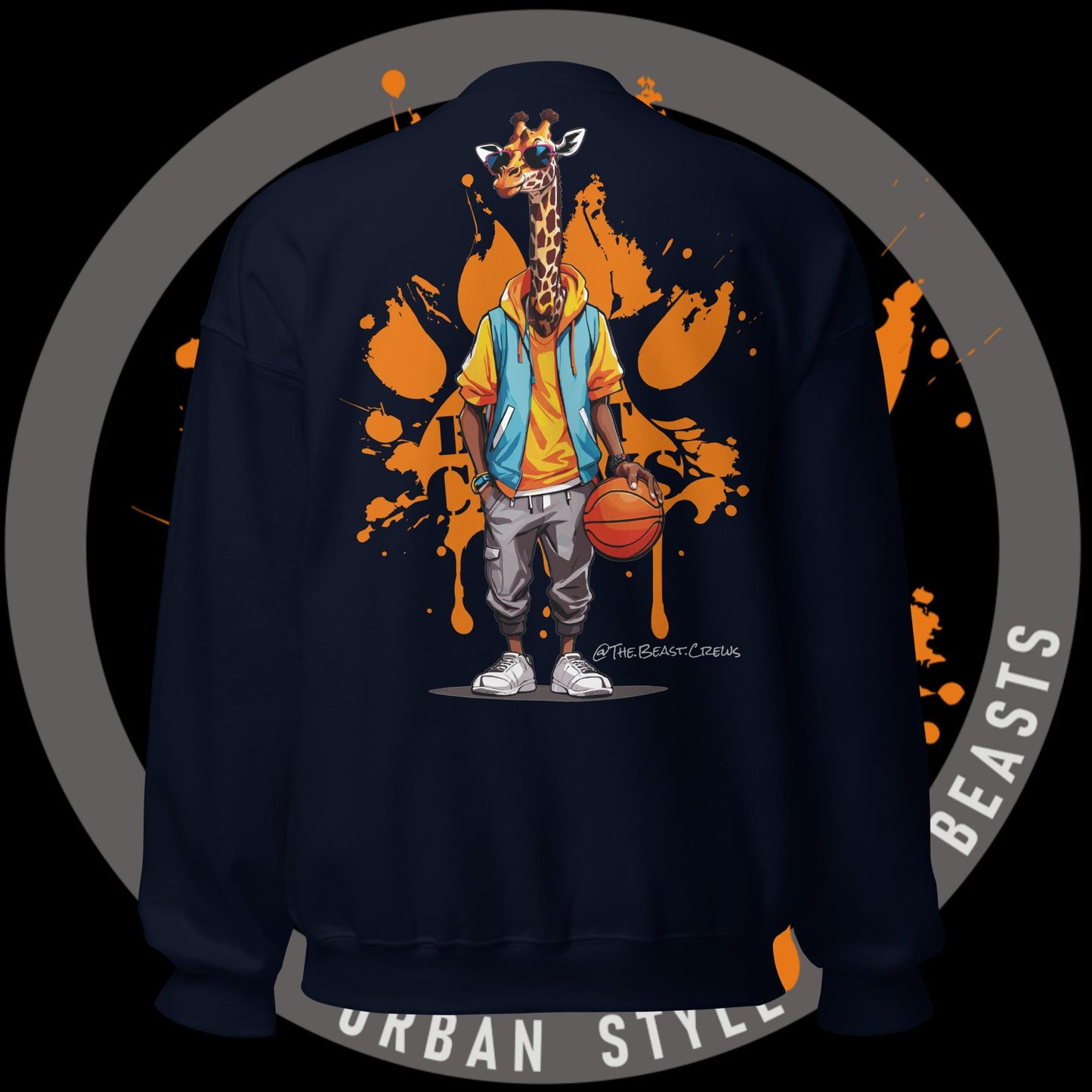 Giraffe Full Color - Unisex Sweatshirt