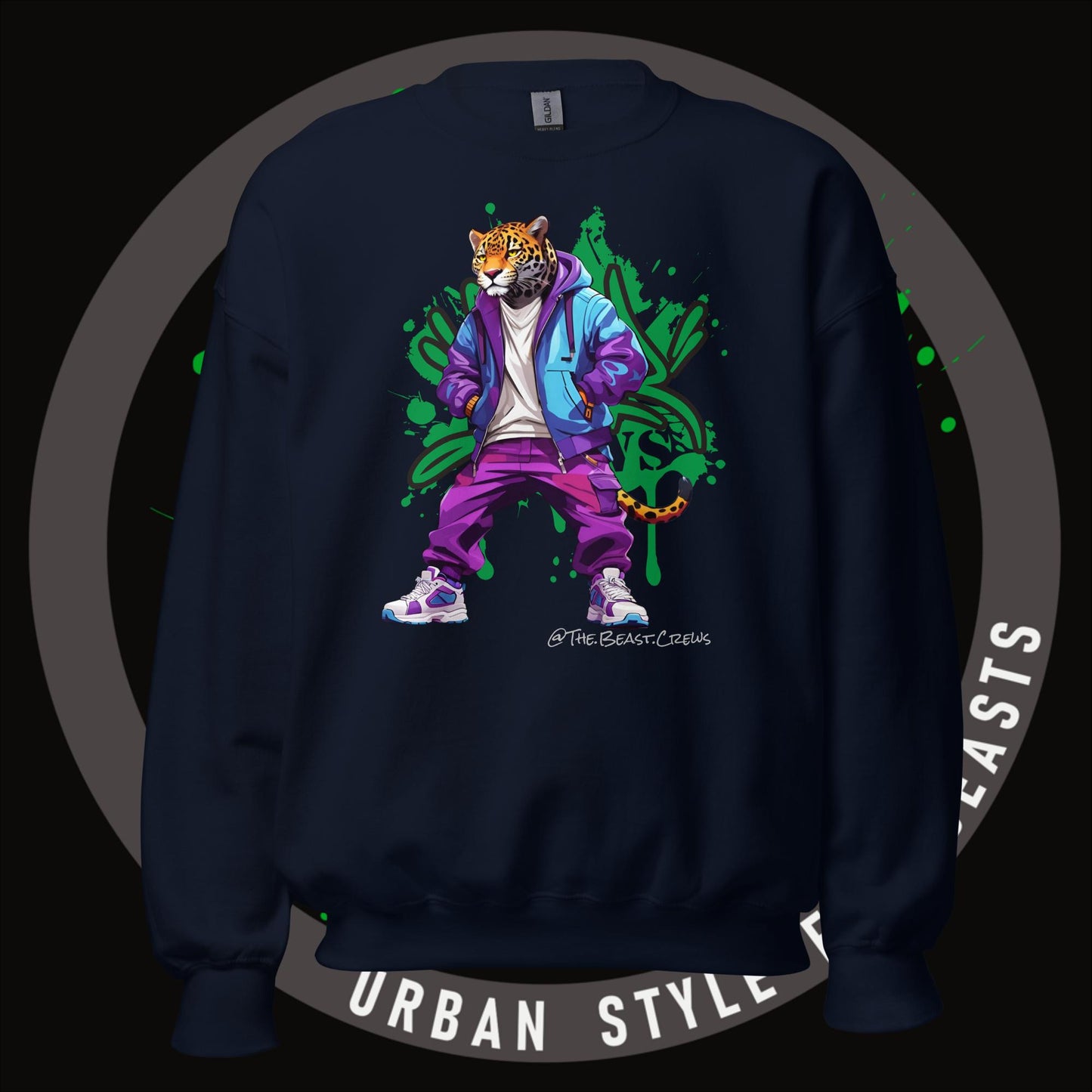 Jaguar Full Color - Unisex Sweatshirt