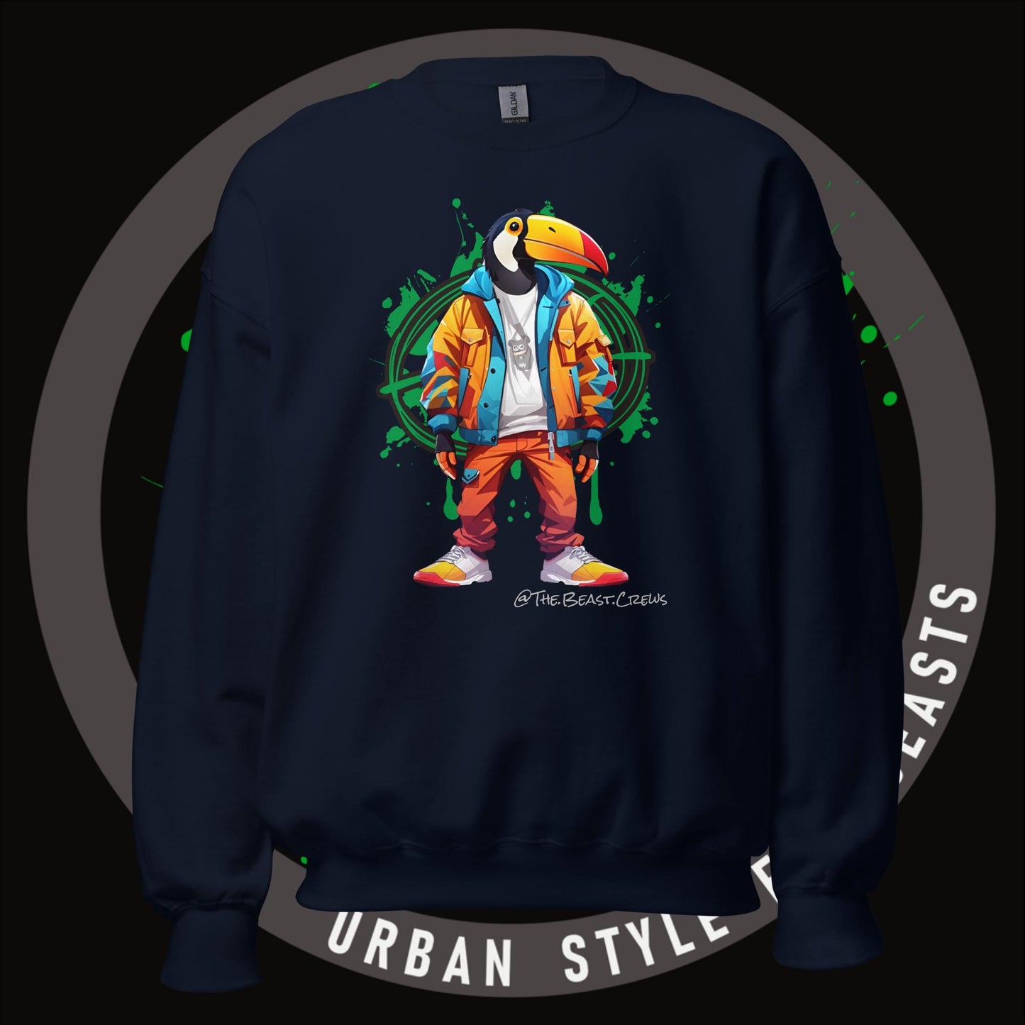 Toucan Full Color - Unisex Sweatshirt