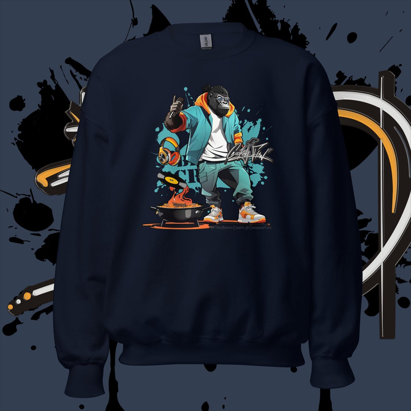 Cooking Flow Color- Unisex Sweatshirt