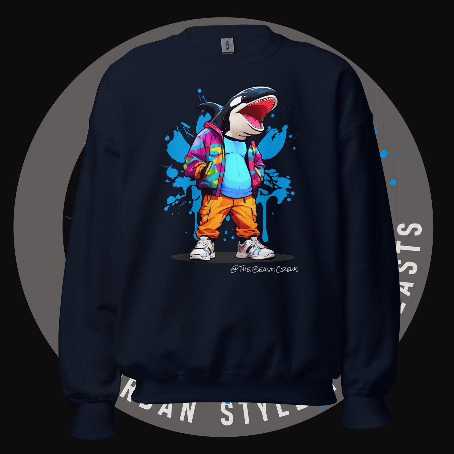 Killer Whale Color - Unisex Sweatshirt