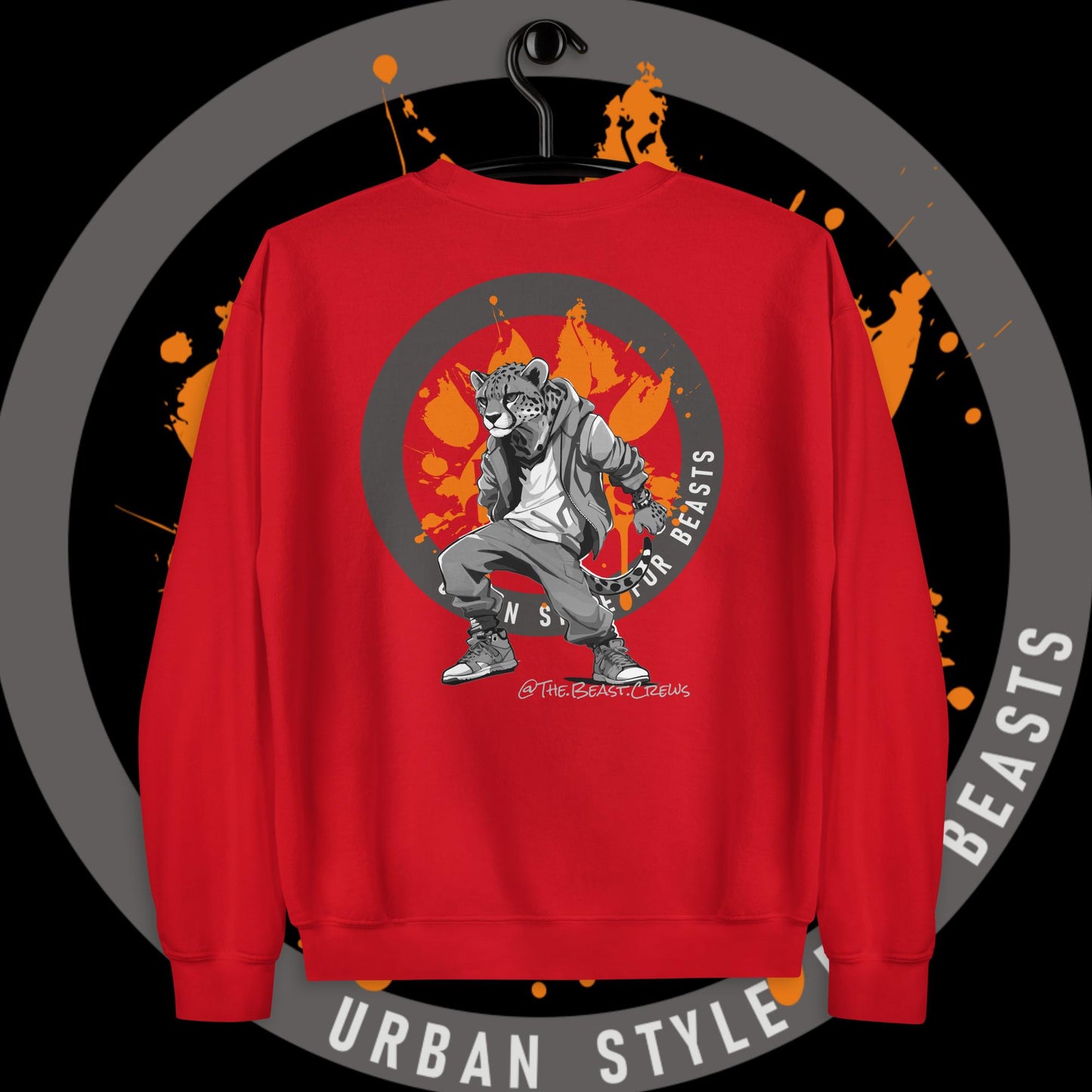 Cheetah One Color - Unisex Sweatshirt