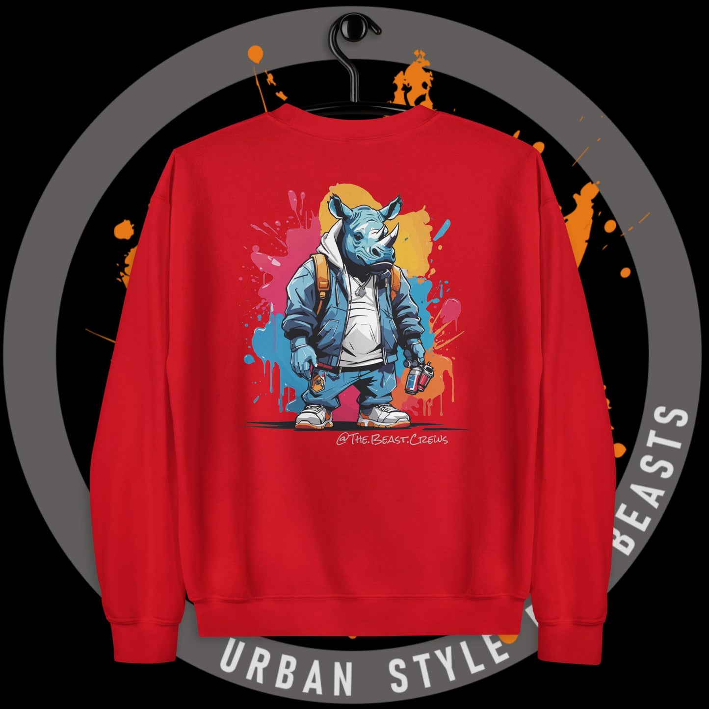 Rhino Fullcolor - Unisex Sweatshirt