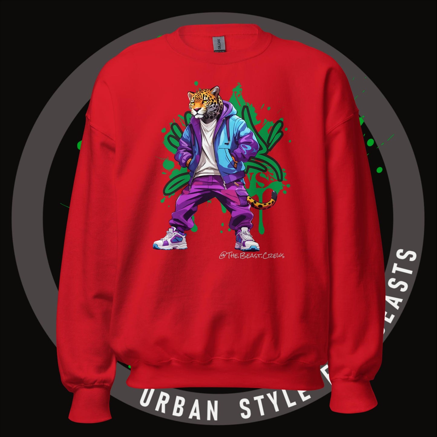 Jaguar Full Color - Unisex Sweatshirt