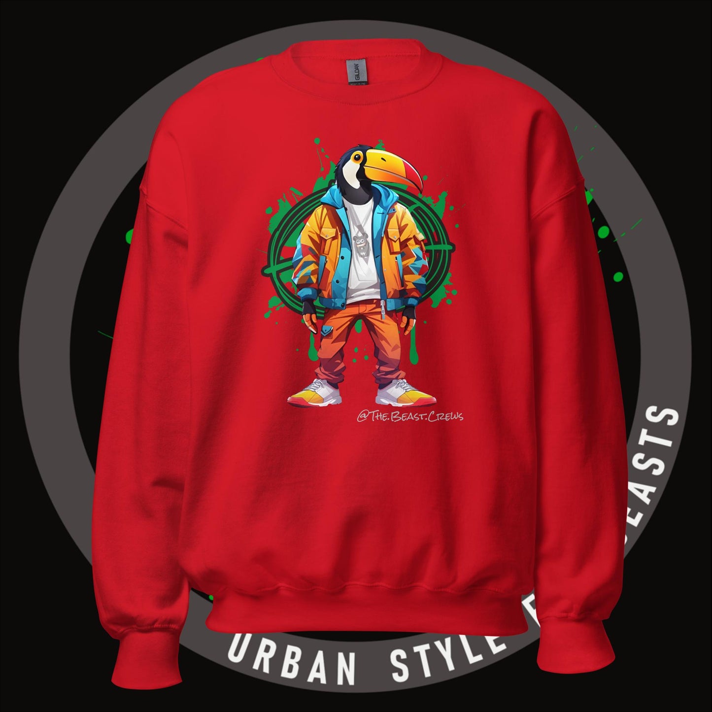 Toucan Full Color - Unisex Sweatshirt