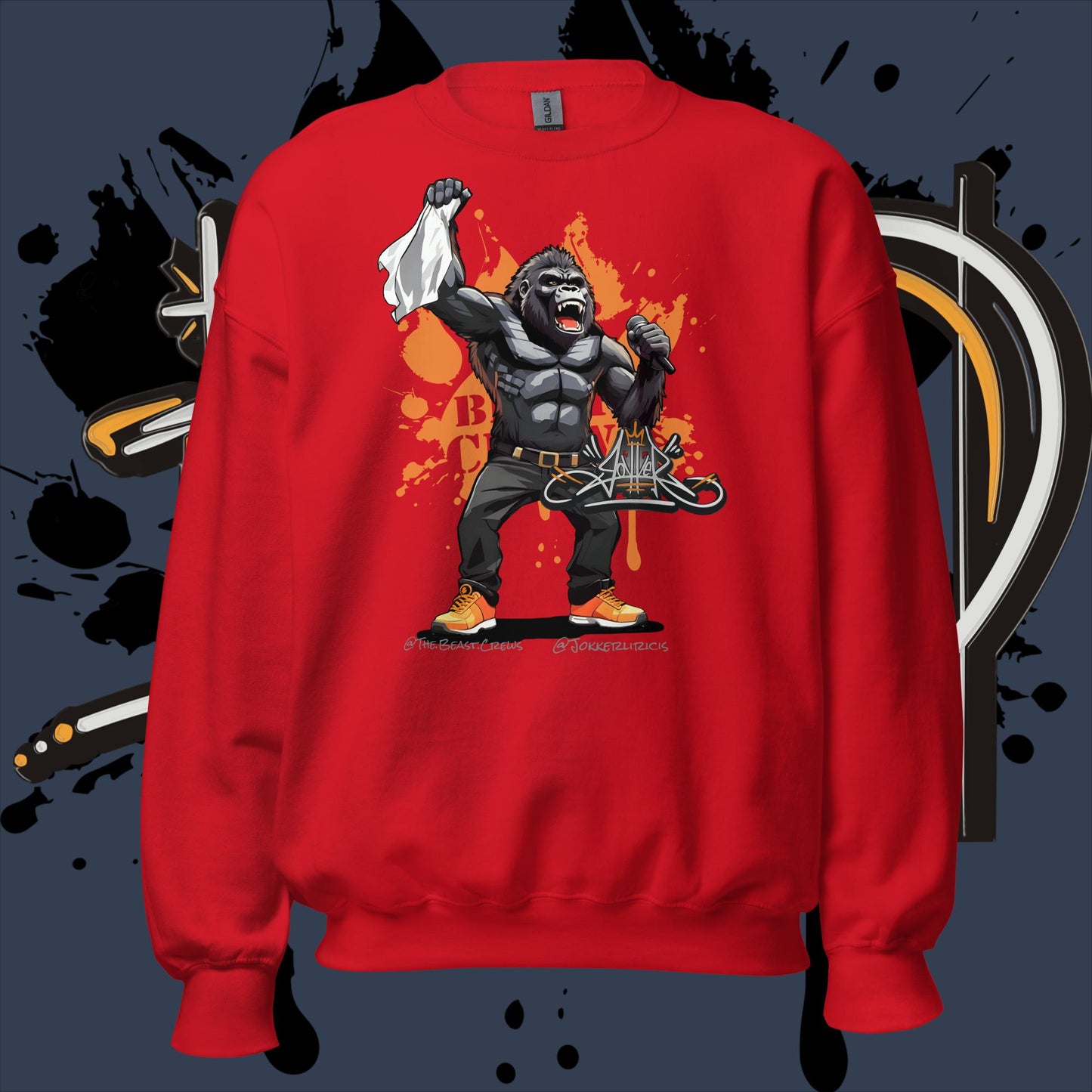 Jokker - Full Color Unisex Sweatshirt