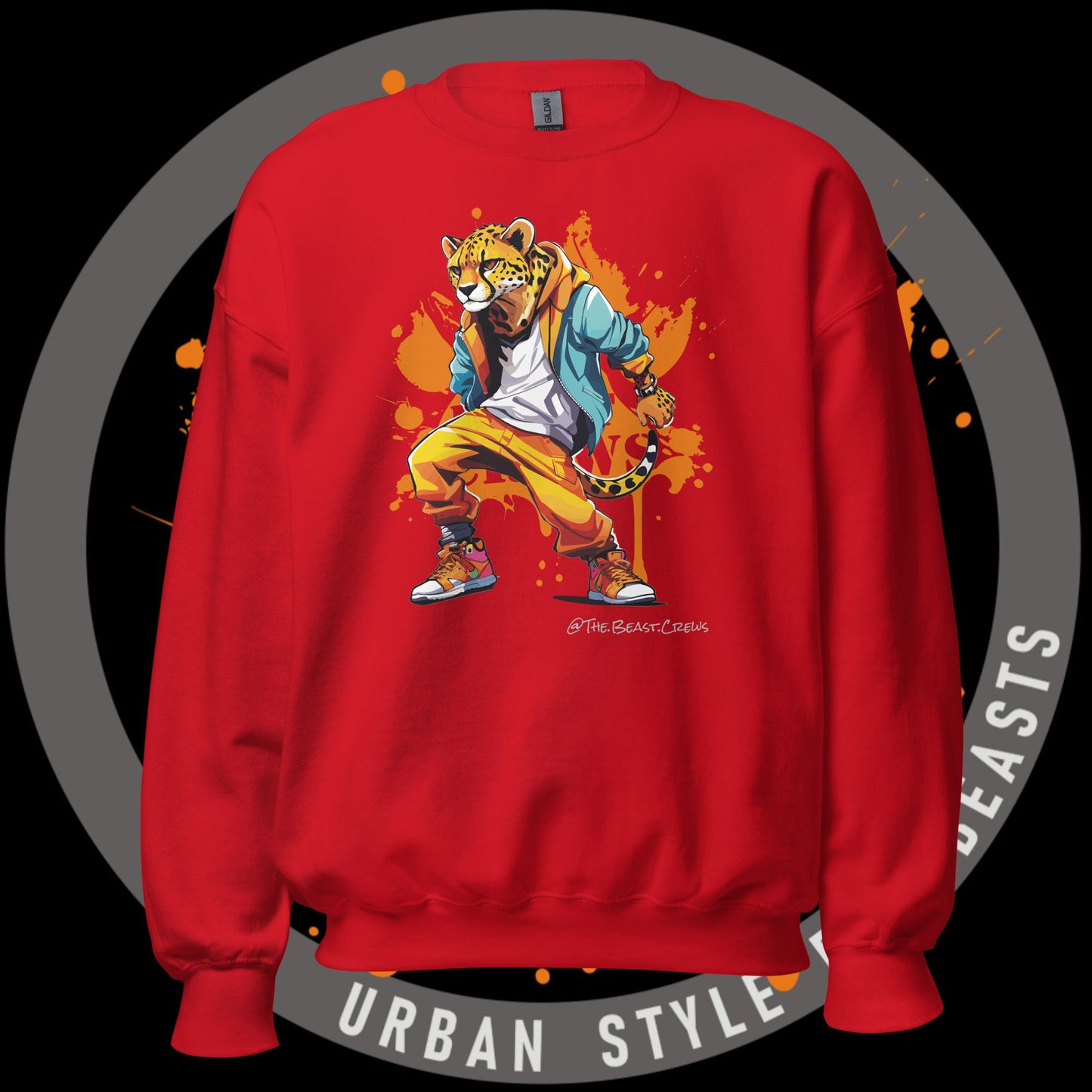 Cheetah Color - Unisex Sweatshirt