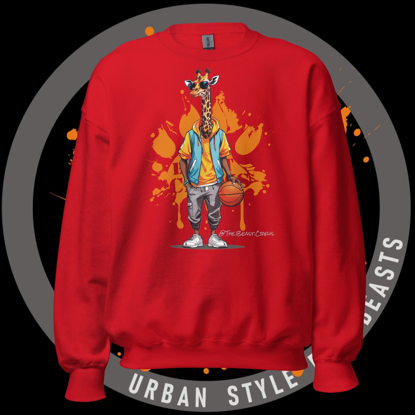 Giraffe Color - Unisex Sweatshirt