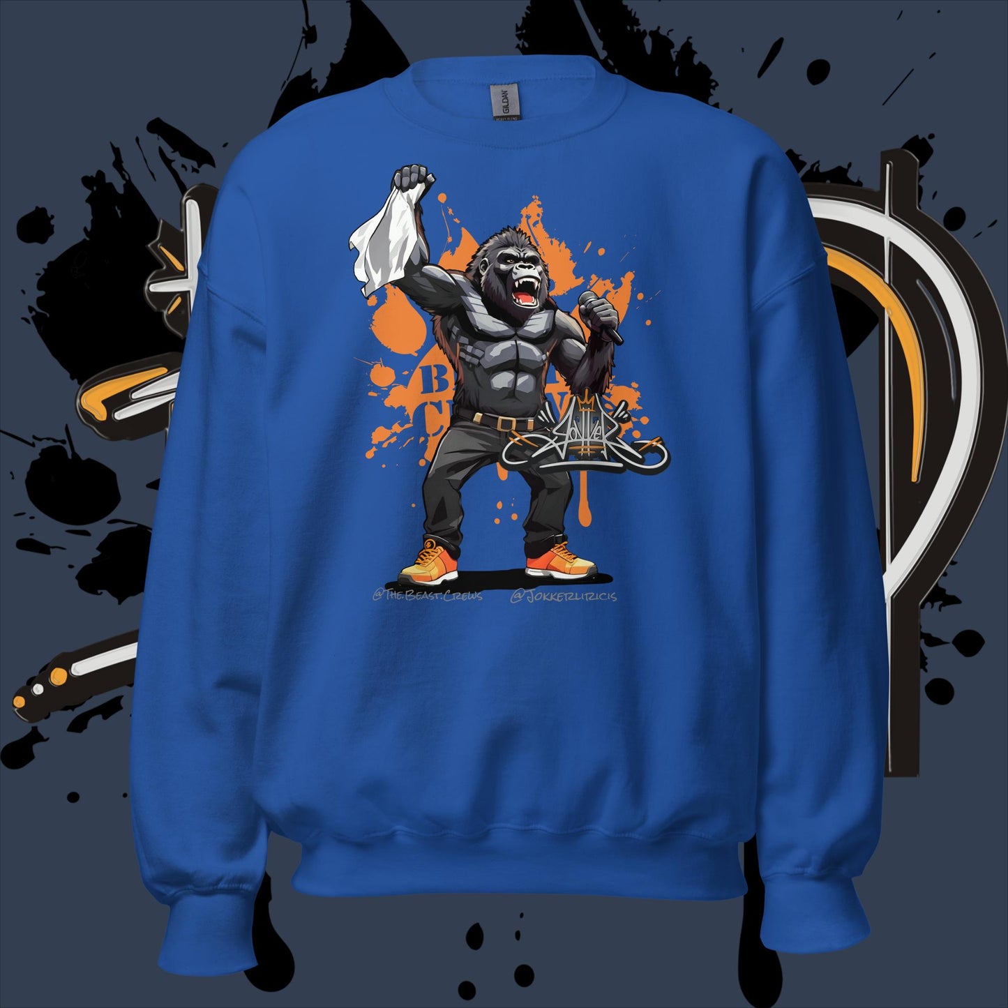 Jokker - Full Color Unisex Sweatshirt