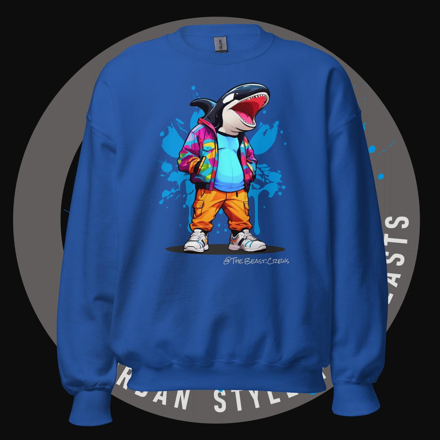 Killer Whale Color - Unisex Sweatshirt