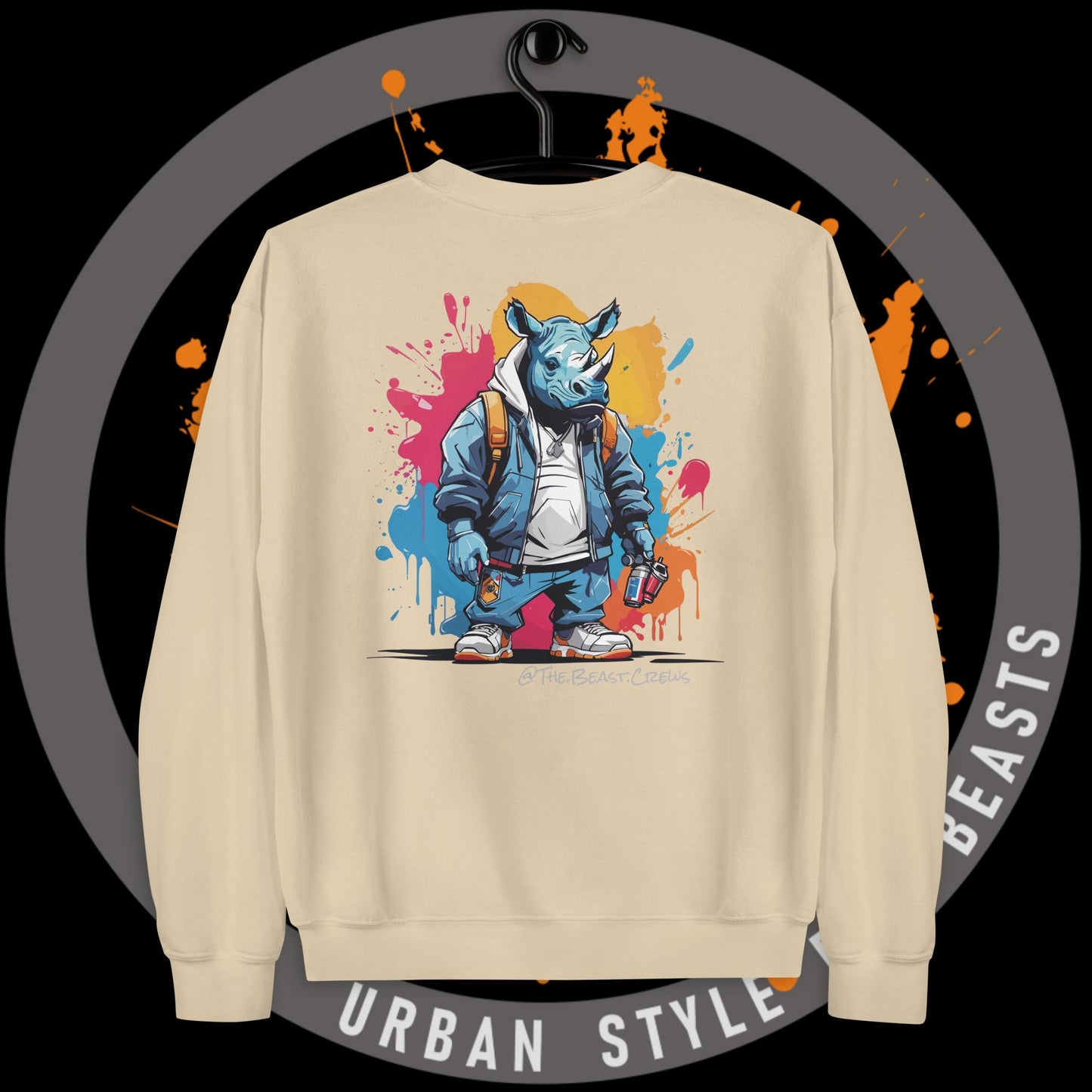Rhino Fullcolor - Unisex Sweatshirt