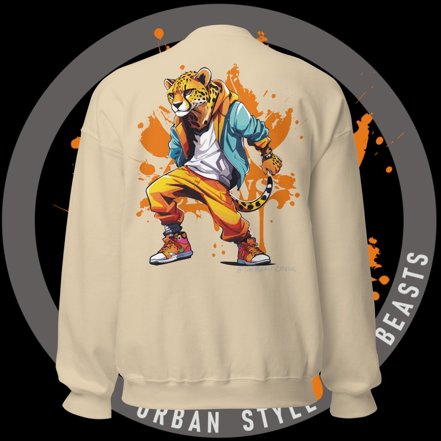 Cheetah Full Color - Unisex Sweatshirt