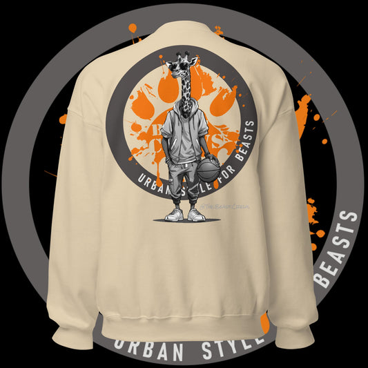 Giraffe Grayscale - Unisex Sweatshirt