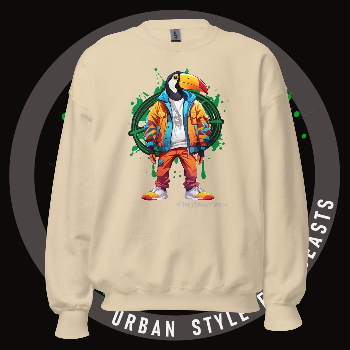 Toucan Full Color - Unisex Sweatshirt