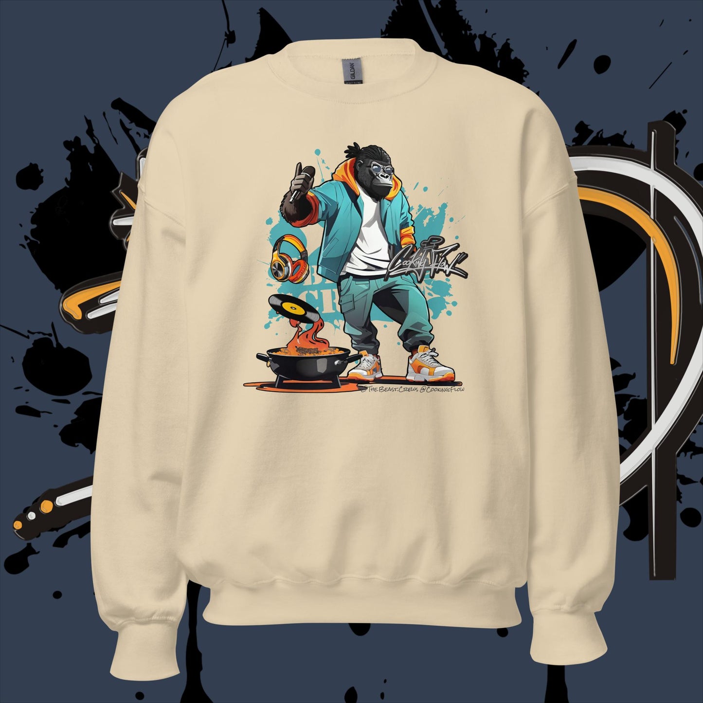 Cooking Flow Color- Unisex Sweatshirt