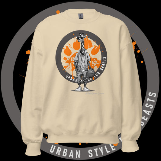 Giraffe Grayscale - Unisex Sweatshirt