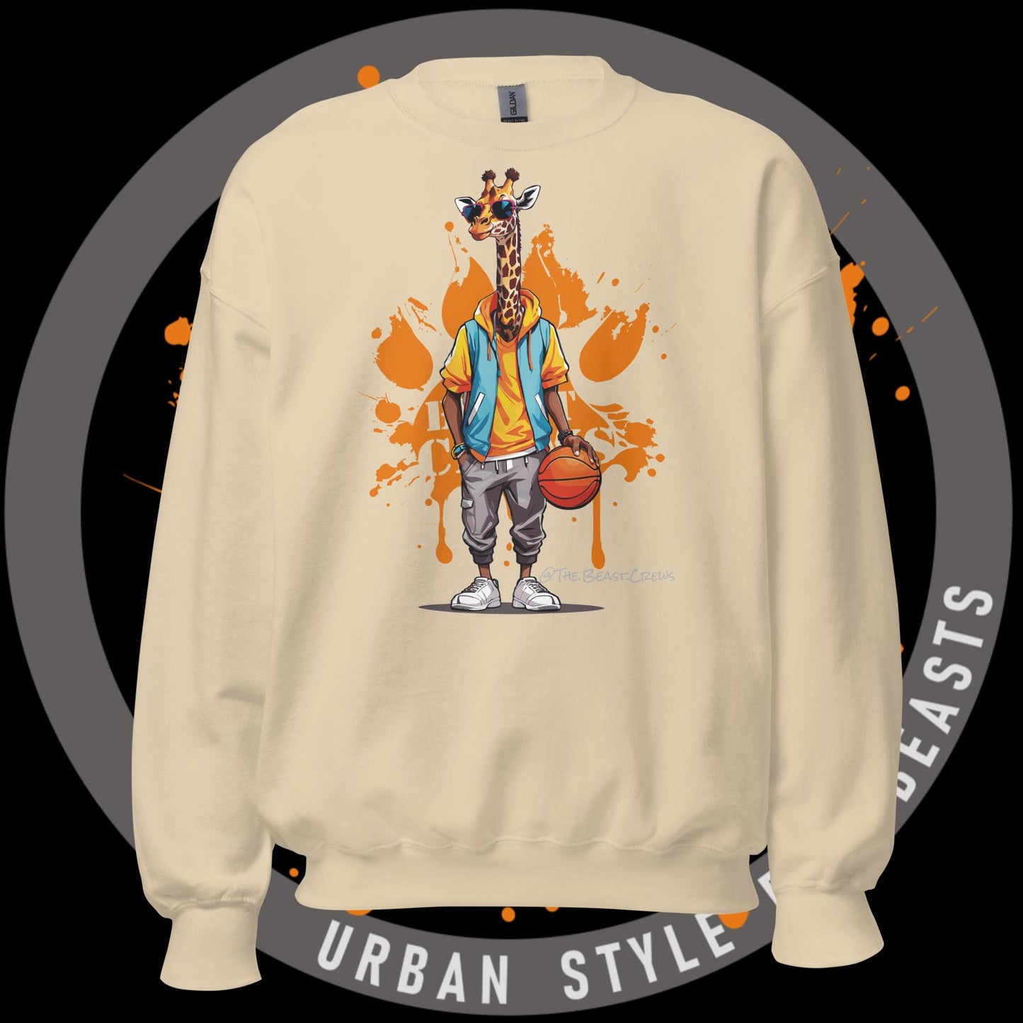 Giraffe Color - Unisex Sweatshirt