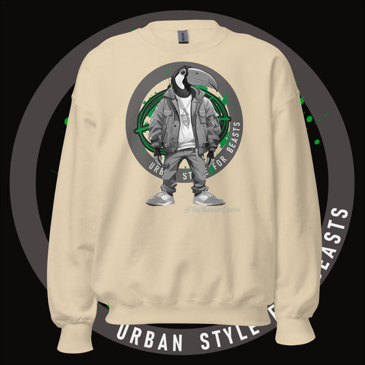 Toucan Grayscale - Unisex Sweatshirt